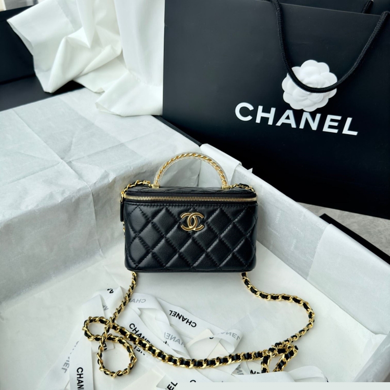 Ch*el cosmetic bags